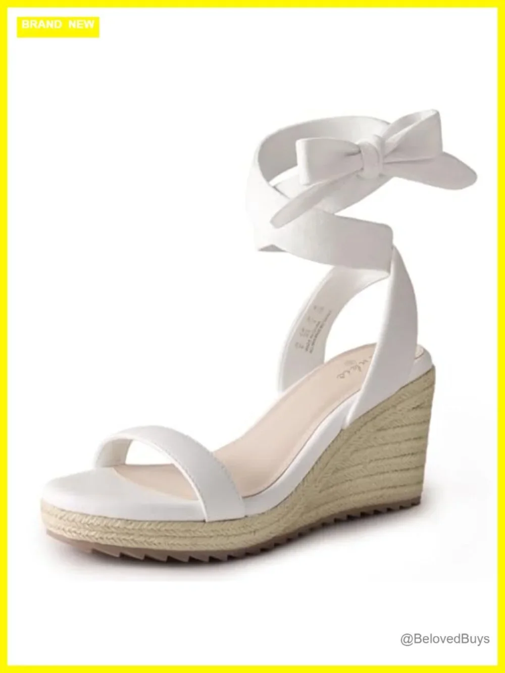 Espadrilles Wedge Sandals with Ankle Strap Tie Lace Up Open Toe Platform